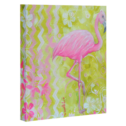 Madart Inc. Flamingo Dance Art Canvas