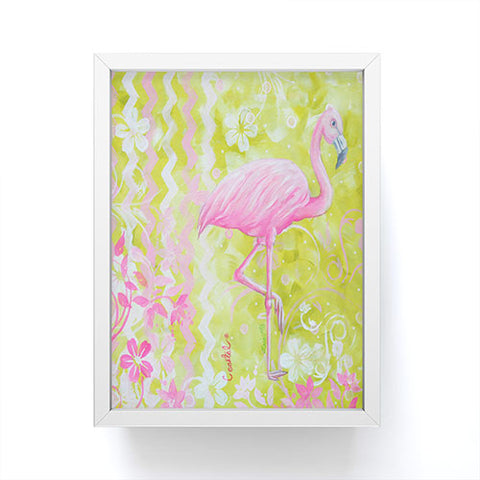 Madart Inc. Flamingo Dance Framed Mini Art Print