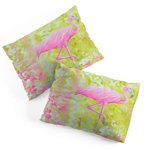 Madart Inc. Flamingo Dance Pillow Shams