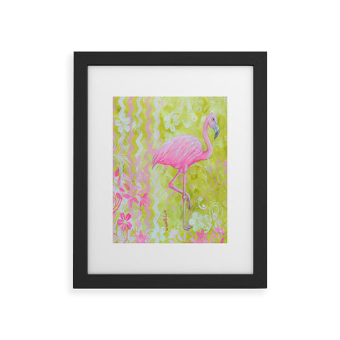 Madart Inc. Flamingo Dance Framed Art Print