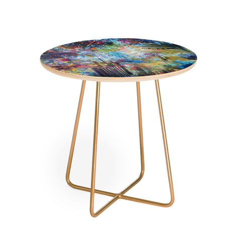 Madart Inc. Free Your Soul DUNCANSON Round Side Table