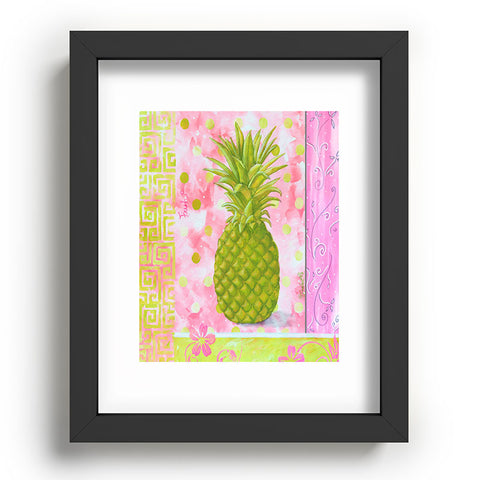 Madart Inc. Fresh Pineapple Recessed Framing Rectangle