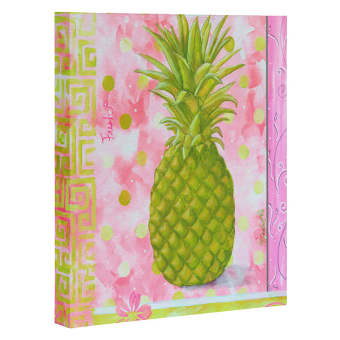 Madart Inc. Fresh Pineapple Art Canvas