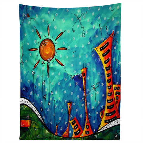 Madart Inc. Funky Town Tapestry