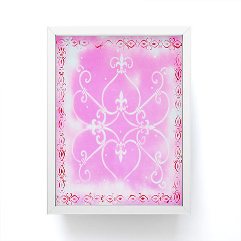Madart Inc. Garden Delight Pink Fantasy Framed Mini Art Print