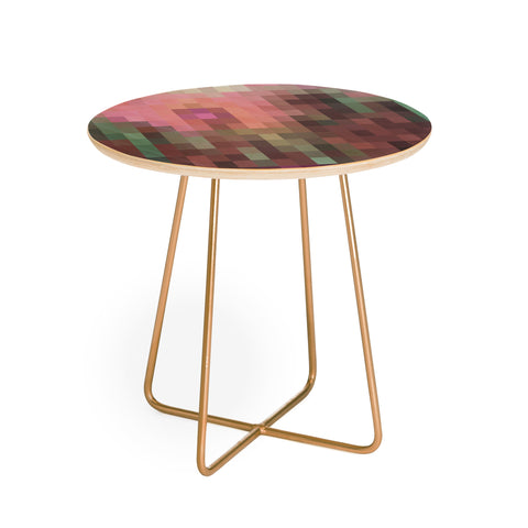 Madart Inc. Glorious Colors 4 Round Side Table