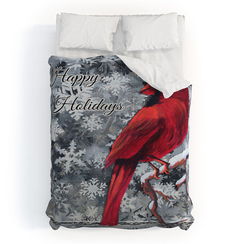 Madart Inc. Happy Holidays Design Duvet Cover