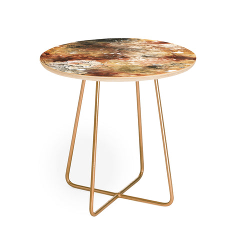 Madart Inc. Heavenly Earth DUNCANSON Round Side Table