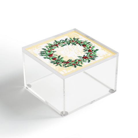 Madart Inc. Holly Wreath Acrylic Box