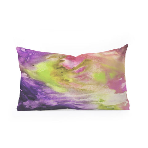 Madart Inc. Lost Nebula 2 Oblong Throw Pillow