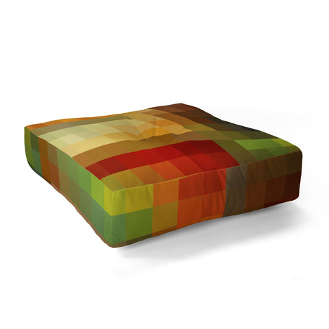 Madart Inc. Maze of Colors Floor Pillow Square