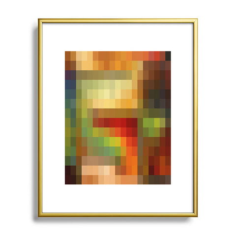 Madart Inc. Maze of Colors Metal Framed Art Print