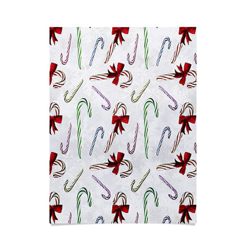 Madart Inc. Multi Candy Canes Poster