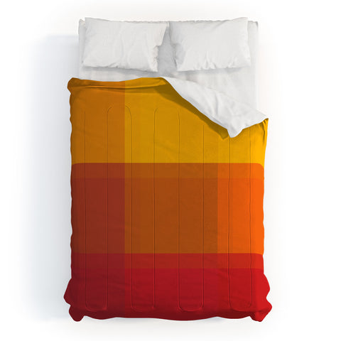 Madart Inc. Orange Sorbet Comforter