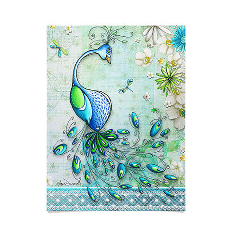 Madart Inc. Peacock Princess Poster