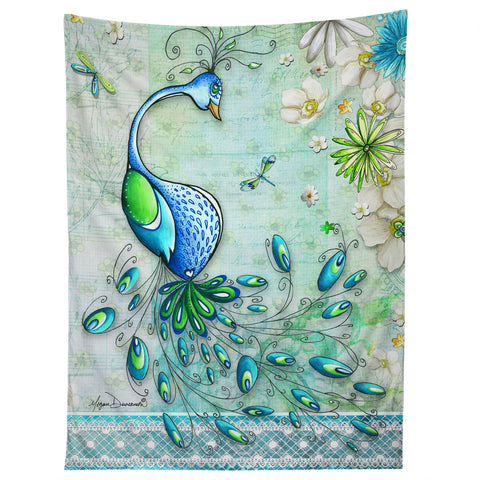 Madart Inc. Peacock Princess Tapestry