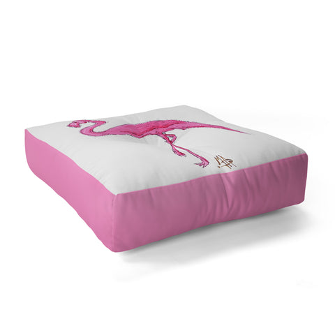 Madart Inc. Pinkest Flamingo Floor Pillow Square
