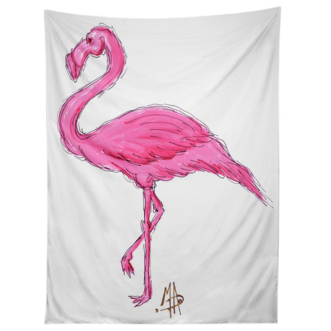Madart Inc. Pinkest Flamingo Tapestry