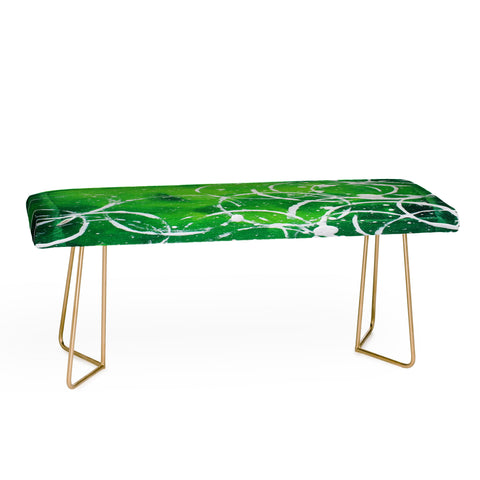 Madart Inc. Richness Of Color Green Bench