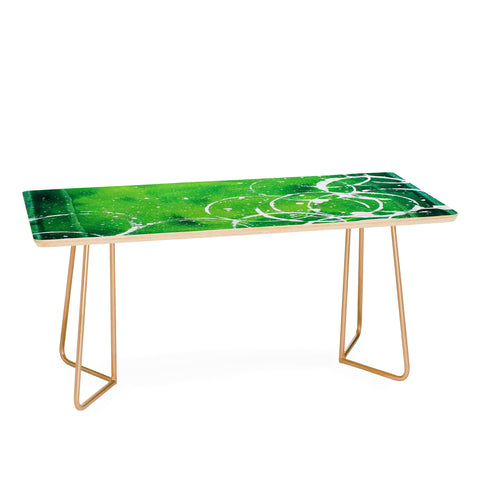 Madart Inc. Richness Of Color Green Coffee Table