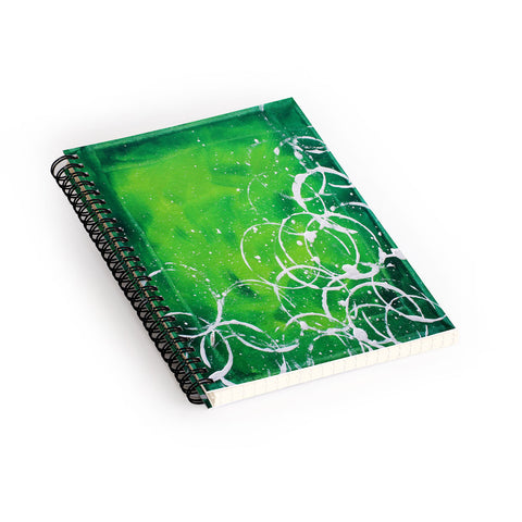 Madart Inc. Richness Of Color Green Spiral Notebook