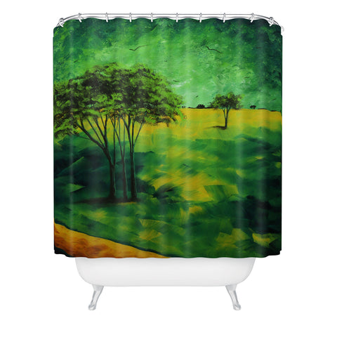 Madart Inc. Road To Nowhere 1 Shower Curtain