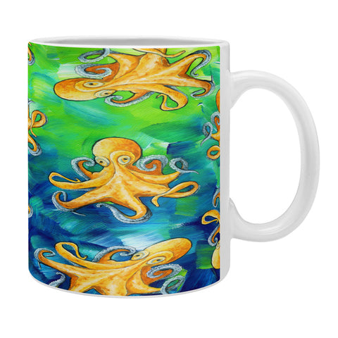 Madart Inc. Sea of Whimsy Octopus Pattern Coffee Mug