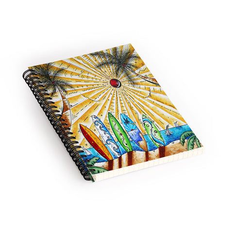 Madart Inc. Summer Break Spiral Notebook