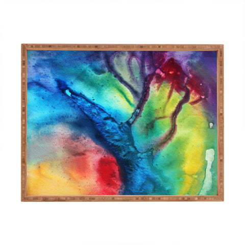 Madart Inc. The Beauty Of Color 3 Rectangular Tray