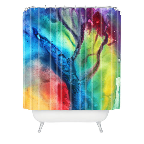Madart Inc. The Beauty Of Color 3 Shower Curtain