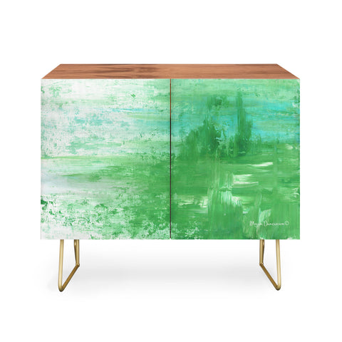 Madart Inc. The Fire Within Minty Credenza