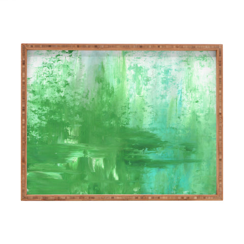 Madart Inc. The Fire Within Minty Rectangular Tray