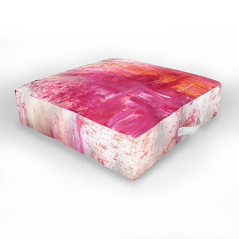 Madart Inc. The Fire Within Outdoor Floor Cushion