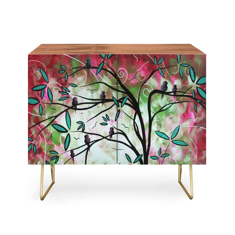 Madart Inc. Through The Looking Glass Credenza