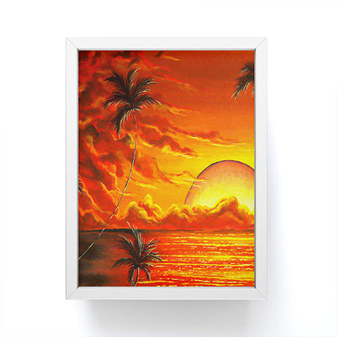 Madart Inc. Tropical Energy Framed Mini Art Print