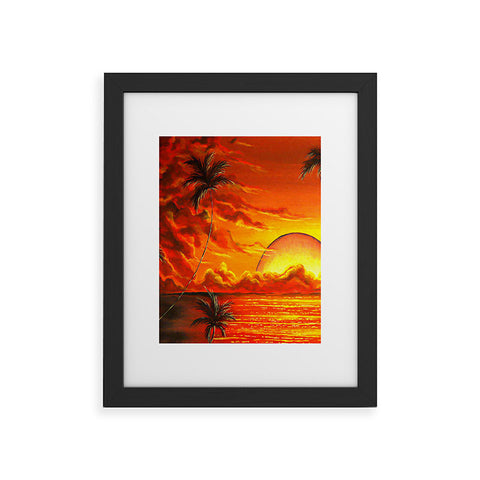 Madart Inc. Tropical Energy Framed Art Print