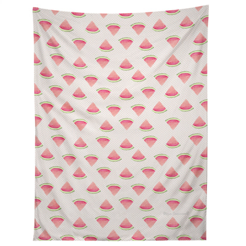 Madart Inc. Tropical Fusion 15 Watermelon Slices Tapestry