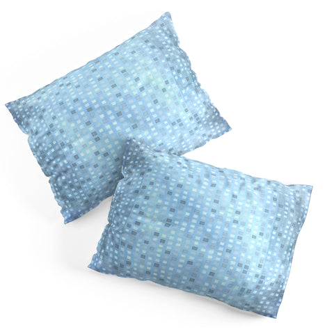 Madart Inc. Tropical Fusion 25 Checkered Pillow Shams