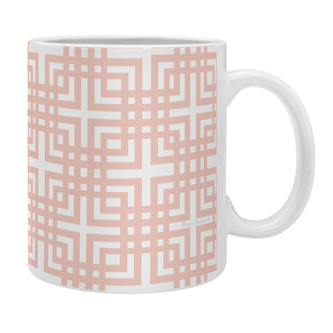 Madart Inc. Tropical Fusion 5 Peachy Pattern Coffee Mug