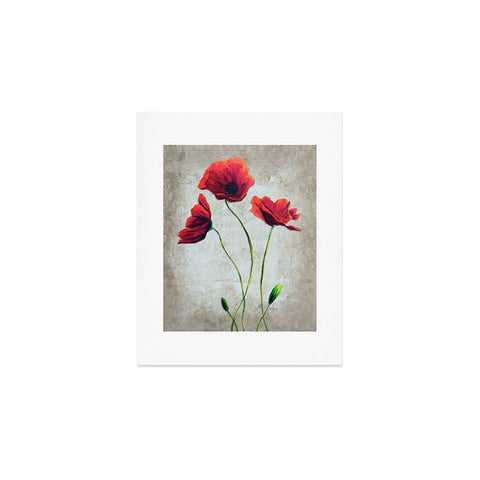 Madart Inc. Vibrant Poppies I Art Print