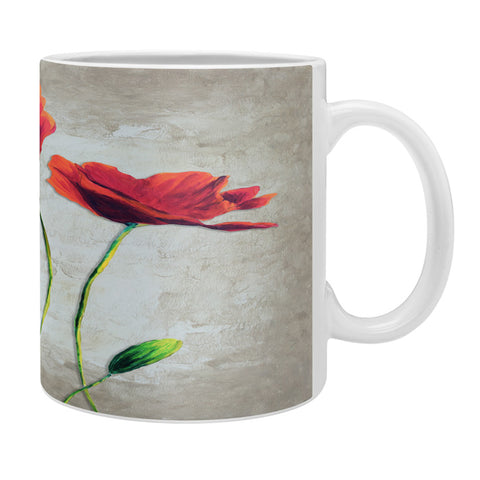 Madart Inc. Vibrant Poppies I Coffee Mug