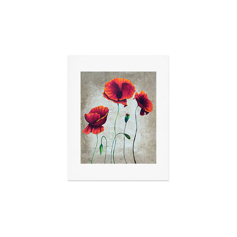 Madart Inc. Vibrant Poppies II Art Print