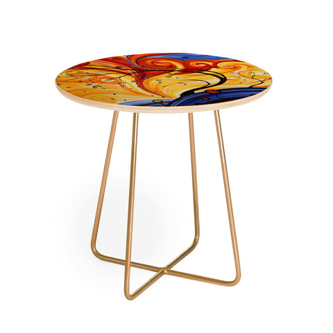 Madart Inc. Whirlwind Round Side Table