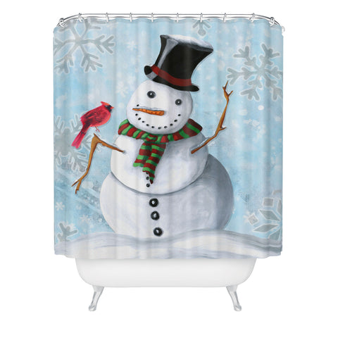 Madart Inc. Winter Cheer 1 Shower Curtain