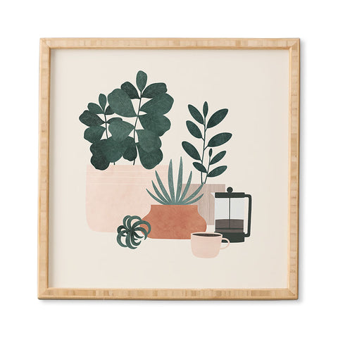 Madeline Kate Martinez Coffee Plants x The Sill Framed Wall Art