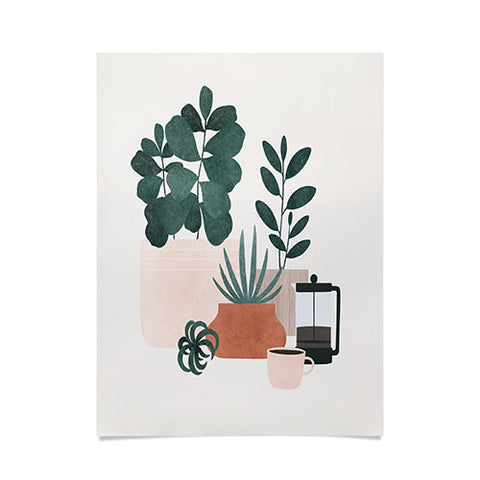 Madeline Kate Martinez Coffee Plants x The Sill Poster