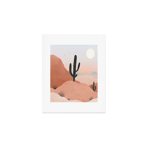 Madeline Kate Martinez saguaro sunset I Art Print