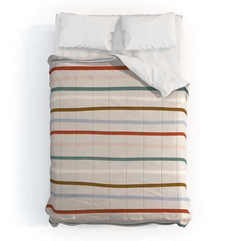 Madeline Kate Martinez signature stripe Comforter