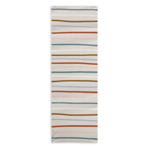 Madeline Kate Martinez signature stripe Yoga Towel