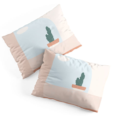 Madeline Kate Martinez terracotta cactus Pillow Shams